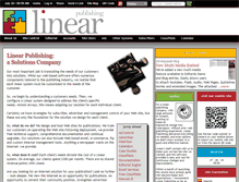 Tablet Screenshot of linearpublishing.com